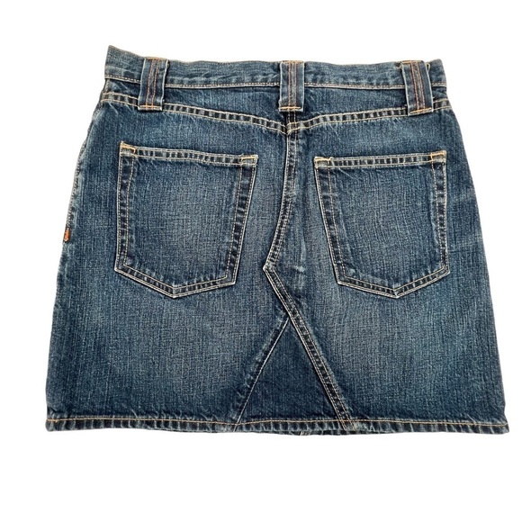 J. Crew Denim Jean Mini Skirt Size 27 Women's - Picture 3 of 8